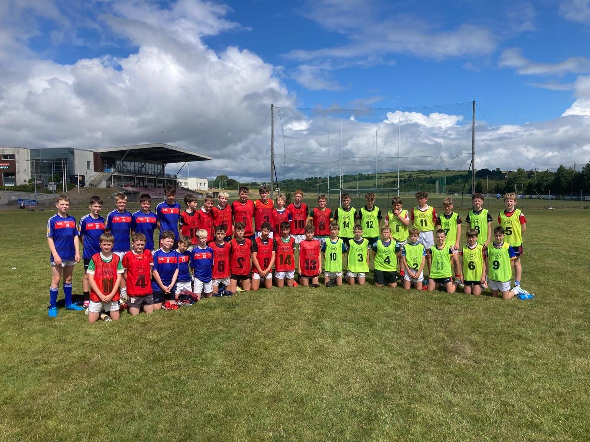 gda_mc's tweet photo. U13 Cork West Regional blitz of games today in @clongaa . 6 teams , 3 pitches , no subs , great experience for players . @carberygaa @OfficialCorkGAA @CastlehavenGAA @IlenRoversGAA https://t.co/uWGPQGXlBd