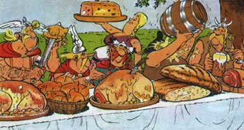 FrLoewenstein's tweet photo. @lu_eder "Nun ja, ich habe ein paar Wildschweine, etwas Leberpastete und Cervisia... Ihr könnt euch ein paar Brote streichen... es ist halt nicht viel." https://t.co/VC5NhLvy7K