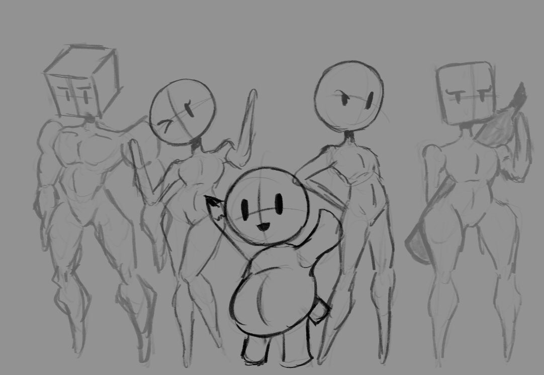 zeebstripes's tweet photo. More Art Block Characters 

#sketch #ocs #myocs #originalcharacters https://t.co/3x1uOThZZq