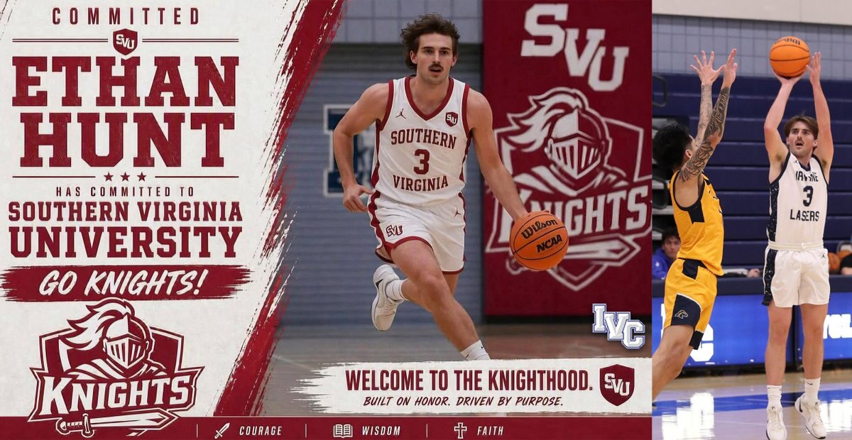 IVCLasers's tweet photo. MBBALL: Irvine Valley sophomore guard Ethan Hunt headed to Southern Virginia University
https://t.co/a8JzNGA4mp 
#GoLasers https://t.co/MV1Mo4zOAs