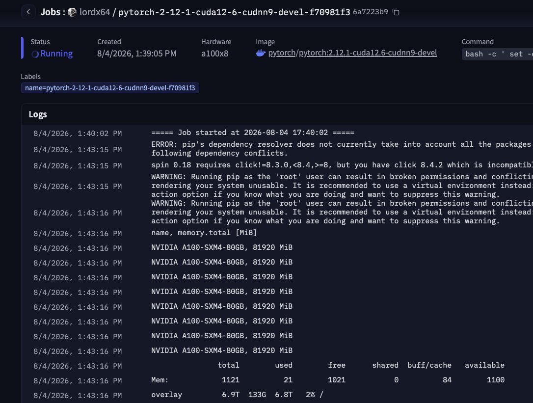 lordx64's tweet photo. While most cyber security is at BlackHat/Defcon this week to talk about their AI SOCs powered by slope engineering.

I'm staying home, building the next open weights AI models that will benefit cyber security so that people will never have to use Claude again.

I'm working with 8xA100 GPUs, 8×80GB = 640GB VRAM + 1136GB RAM = ~1.78TB aggregate

That will give you a hint on what model I'm cooking for this first release and I can tell you, it is a very large language model tuned for cyber security.

I'm building exactly what Anthropic | OpenAI don't want you to have and i'm building for free and it will be free and open weights so anyone can use it for both defense and offensive security.

Make sure to follow me on hugging face to be notified first: https://t.co/2DwJGlDJEm

get a membership if you want to support this work or buy me a coffee at : https://t.co/cV6KFnYwSU !