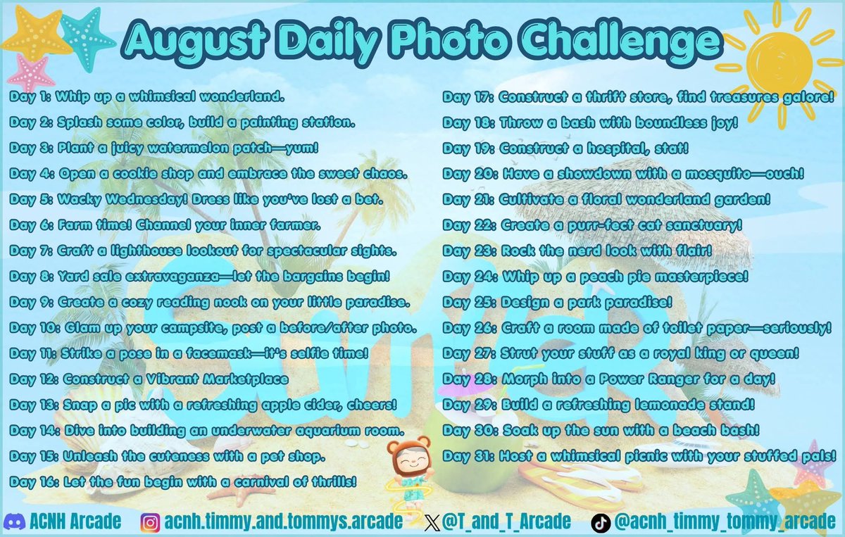 T_and_T_Arcade's tweet photo. Fancy earning real life prizes and in game prizes just for playing #ACNH? Join our FB group and take part in our daily photo challenge to be in with a chance to win those prizes!

https://t.co/8HhW0QjPGF

#AnimalCrossing #AnimalCrossingNewHorizons #TreasureIslands #TomNook https://t.co/oP1JINtSIf
