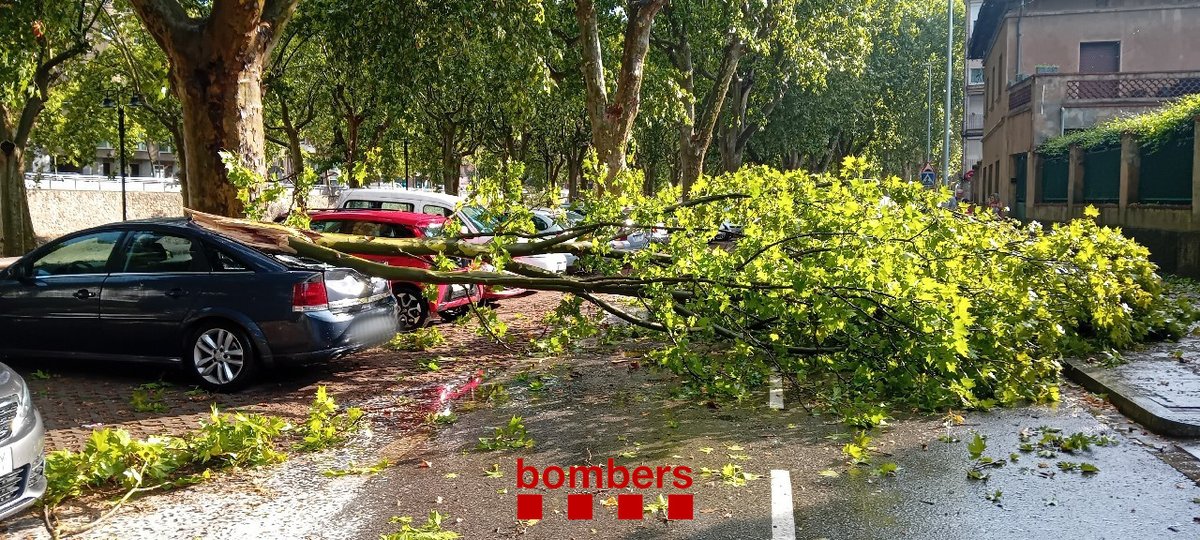 bomberscat's tweet photo. #Bomberscat hem rebut 9 avisos pel pas de la tempesta a la #RECentre; gairebé tots per branques
A St. Quirze de Besora, els #TEOC han fet acompanyament des de la sala de control d'un campament d'escoltes afectat per la calamarsa. Tothom està bé
#INUNCAT @emergenciescat
📷Vic https://t.co/xxkX9Uf5hh