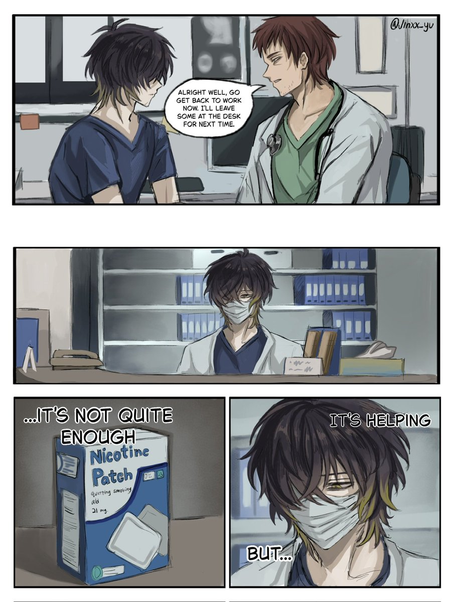 jinxx_yu's tweet photo. Part 1/2 of the Towa Rei comic #slowdamage #スロダメ https://t.co/CVE4frd8Me