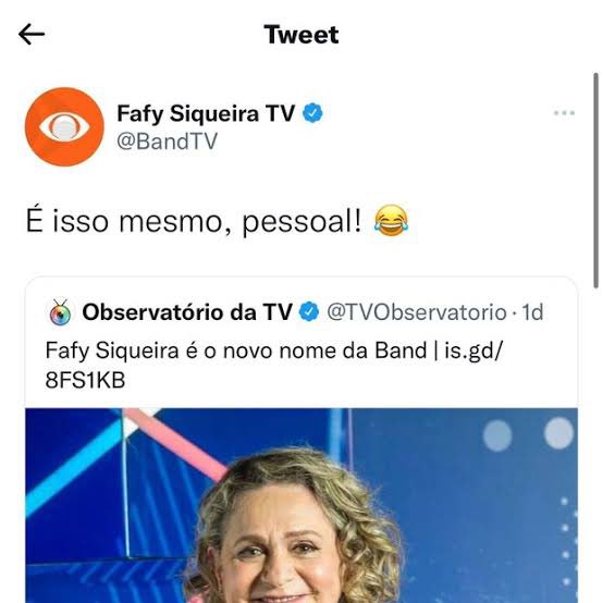 douglasalves's tweet photo. lembrando desse meme "fafy siqueira é o novo nome da band" kkkkkkkkkkkkkkkkkkkkkkkk https://t.co/dBySfhRsHG