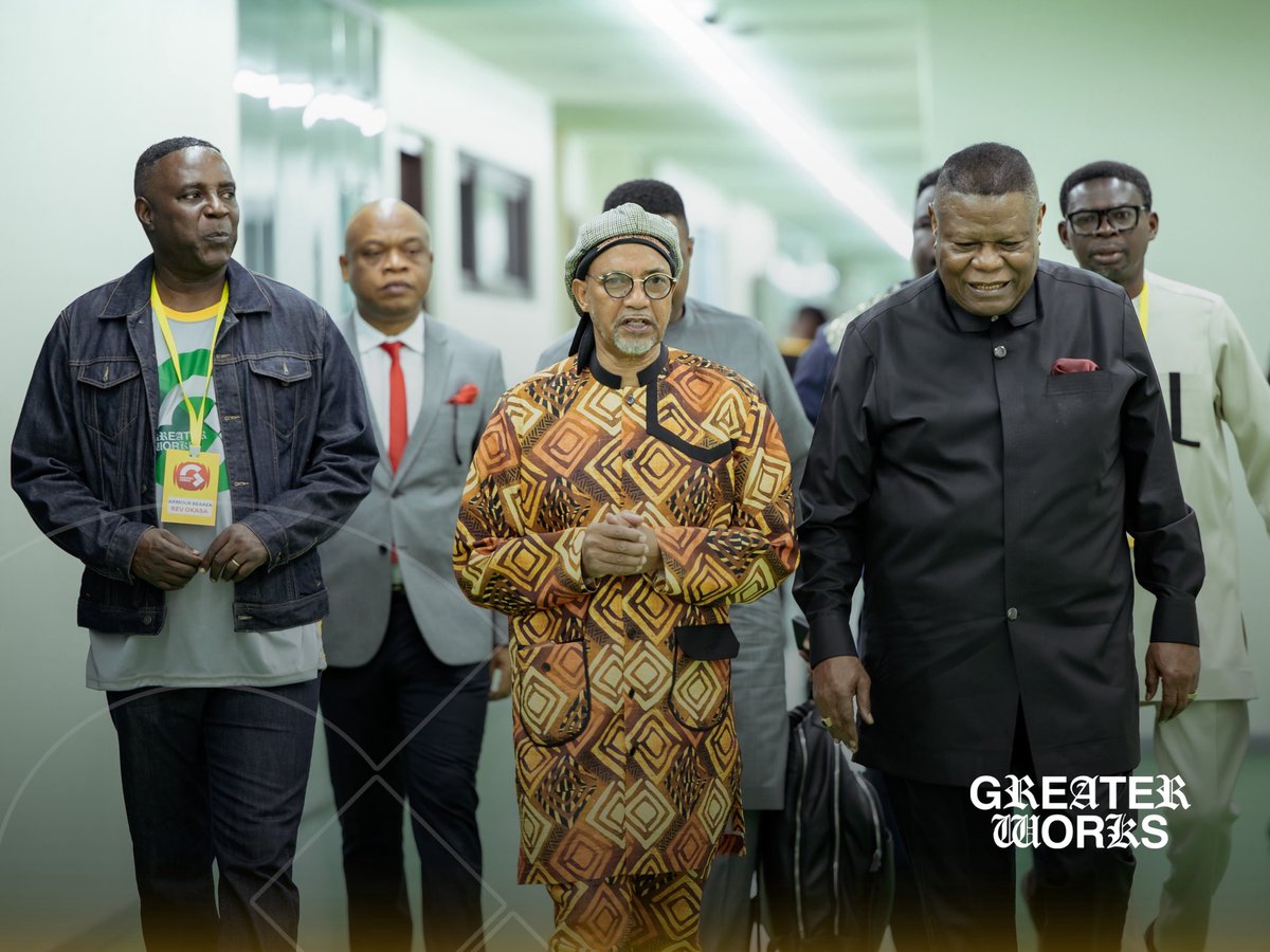 MensaOtabil's tweet photo. Welcome back @drmikeokonkwo. 

#GW2026 https://t.co/d0lPA2oXrm