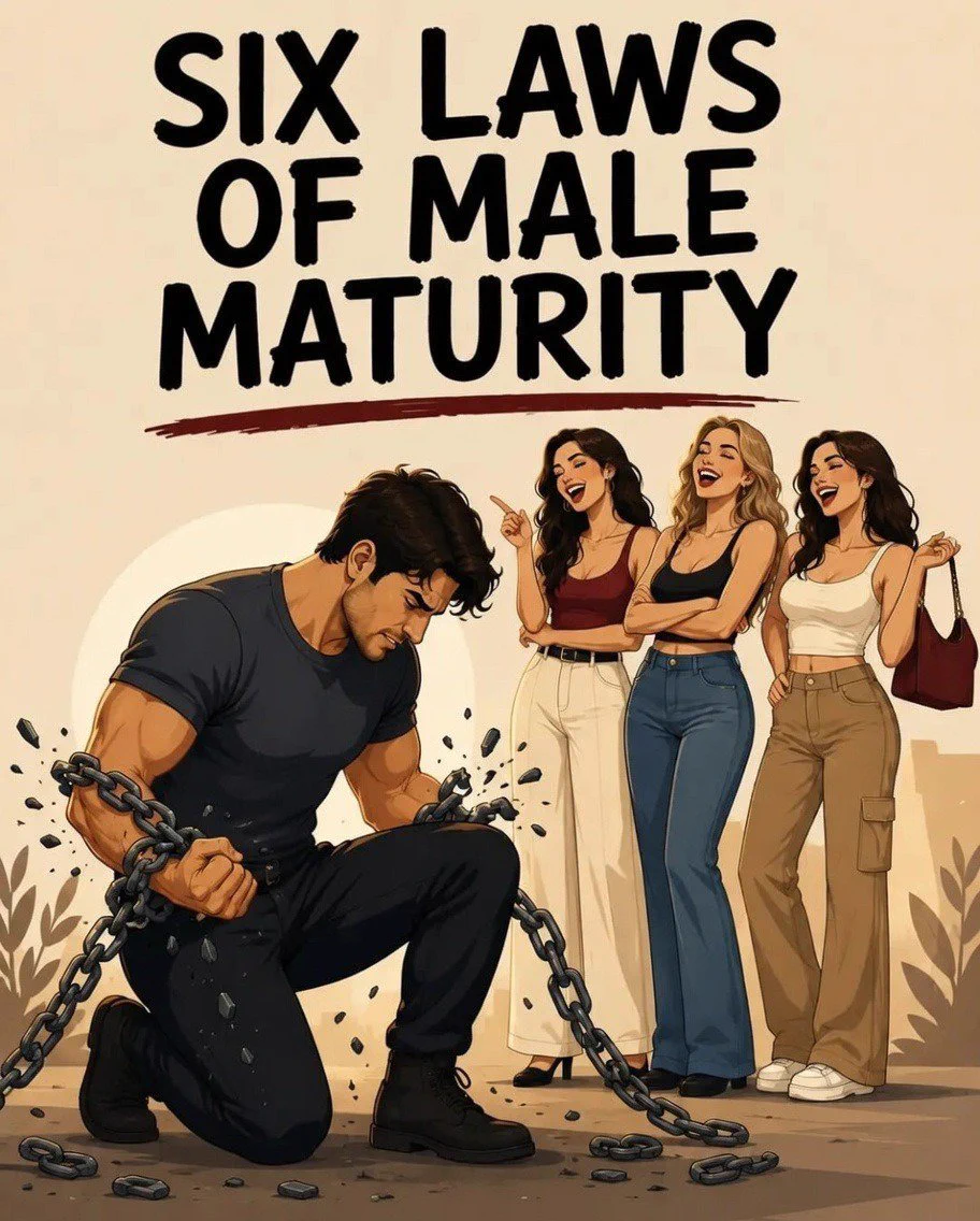 Alpha decoded on X: "SIX LAWS OF MALE MATURITY: -Thread-" / X