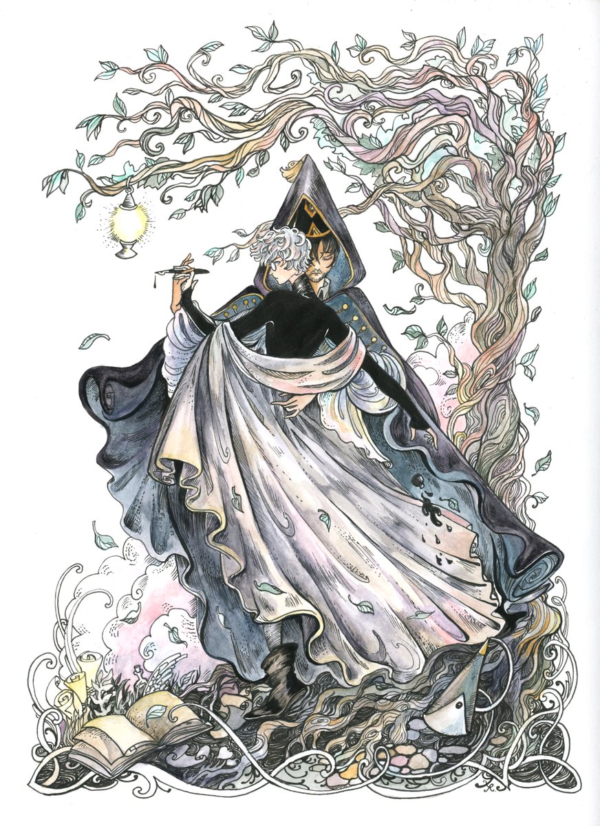 soupsizedocean's tweet photo. professors yaoi #witchhatatelier #orufrey https://t.co/JklNxAqv8n