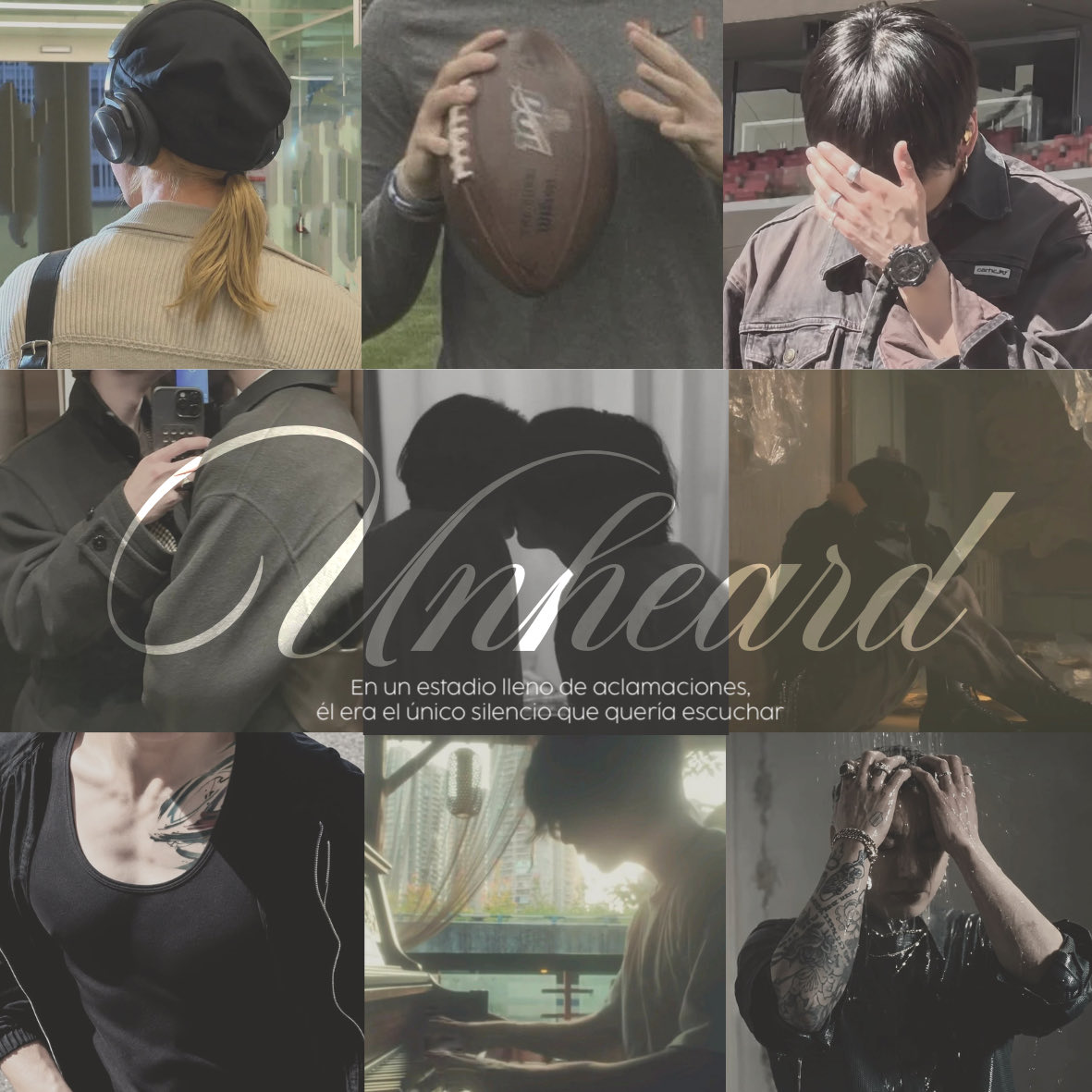 lilykooktales's tweet photo. Unheard #kookminau

Jm es el chico que pasa desapercibido ante la mirada de todos, prefiere estar en lugares silenciosos debido a su condición. Jk es el capitán de futbol americano, el chico al que todos miran. 

Nunca le importó ni miró a Jm, hasta que una apuesta lo pone en su mira.