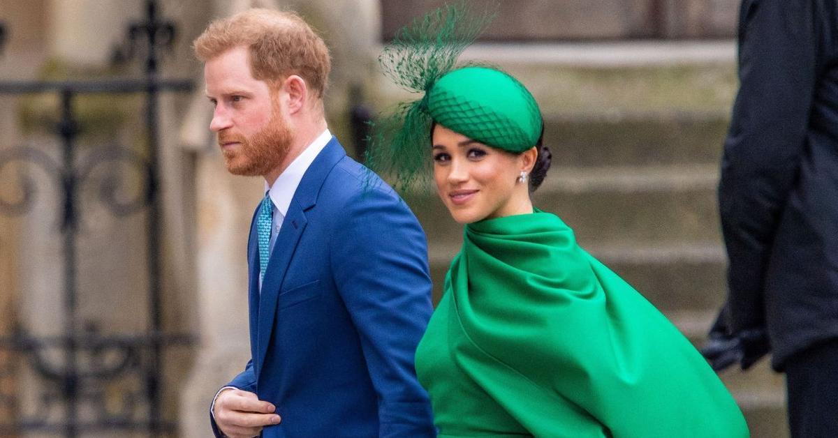 OKMagazine's tweet photo. Meghan Markle and Prince Harry's 2020 Exit Caused 'Very Serious Damage' to the Royal Family, Expert Claims: 'It Was Painful for the Institution' https://t.co/UiC0vs8FTT https://t.co/cfDv9jZjTE