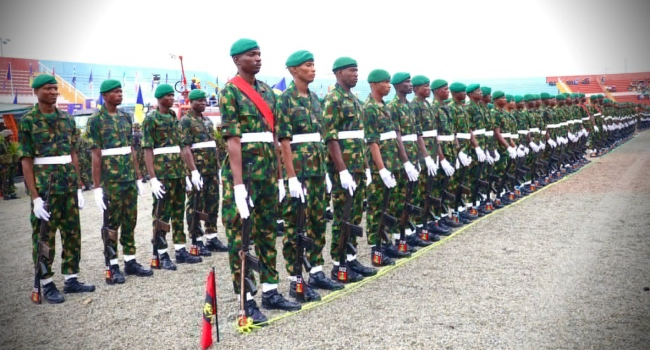 channelstv's tweet photo. Tinubu Approves Military Salary Increase, Junior Personnel Get 80%, Generals 30%
https://t.co/lGBsaX2vow https://t.co/GpoXwkoUFa
