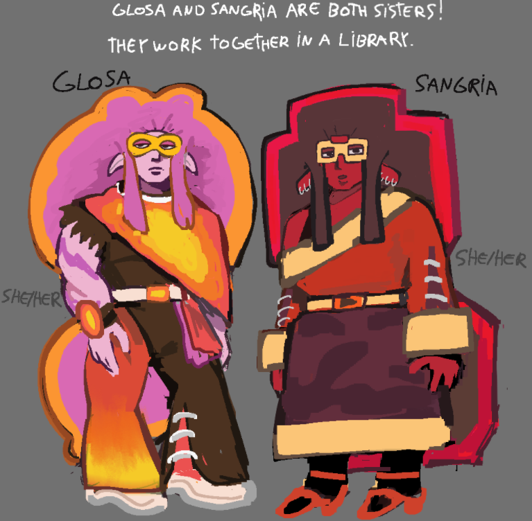 Livingjunkk's tweet photo. NEW CHARACTERS!!
glosa and sangra...

#OC  #ocart  #livingjunk https://t.co/6PhVNFj6lu
