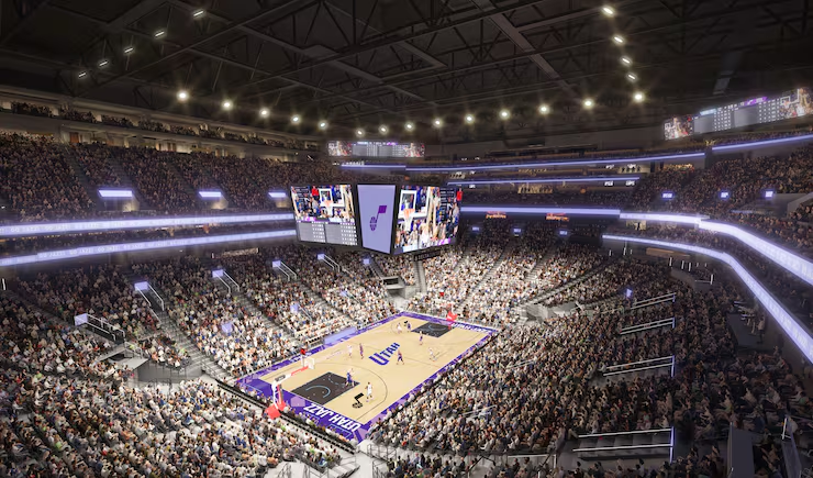 papumasternba's tweet photo. La Mormonera atraviesa su segunda de tres etapas de renovación. 
El anillo superior tendrá una inclinación extremadamente vertical. 
La directiva, encabezada por el dueño Ryan Smith, espera que sea la fortaleza más intimidante de toda la liga. La más ruidosa ya lo es.

#TakeNote https://t.co/0nrTHc3sxO
