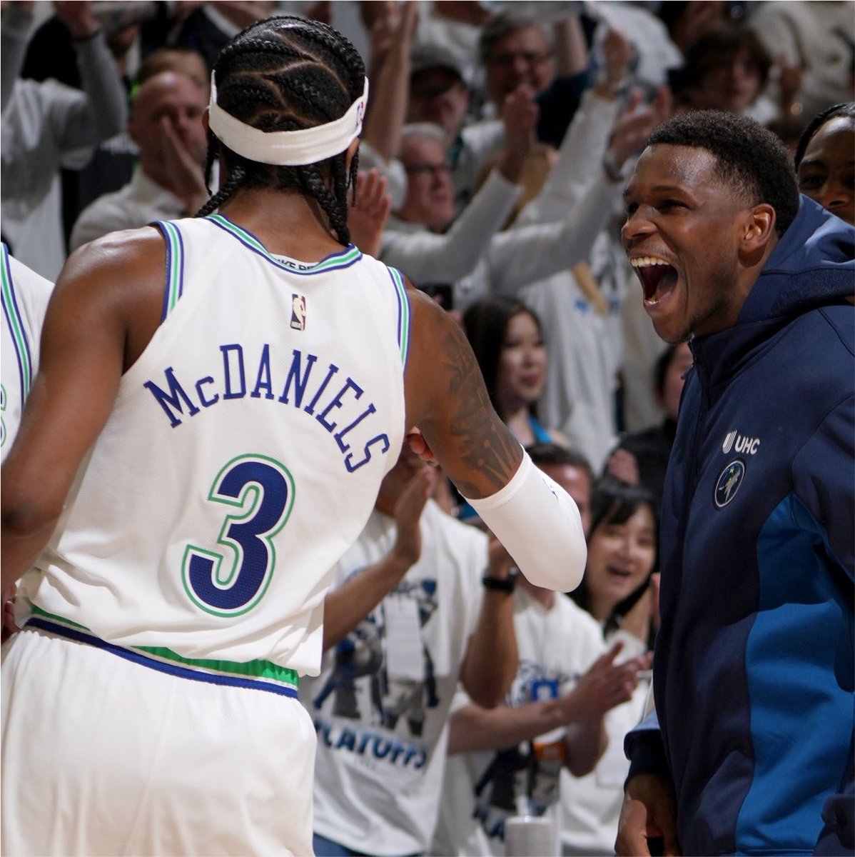 RTNBA's tweet photo. Kendrick Perkins on the Timberwolves next season:

"I know a lot of people are down on the Minnesota Timberwolves. I'm not one of them. I think it's only two teams that I'm putting ahead of them, and that's the San Antonio Spurs and Oklahoma City... we're gonna see a different version of Anthony Edwards this year. We're gonna see an MVP type version of Anthony Edwards" 👀🐺

via @ESPNNBA