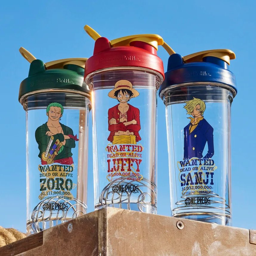 AndyCollectz's tweet photo. One Piece x @BlenderBottle Pro Series Collection is now available!

$19.99 /blender bottle
https://t.co/MtjgNu0u0g

Free shipping over $50 https://t.co/vot2dK7Y0Y
