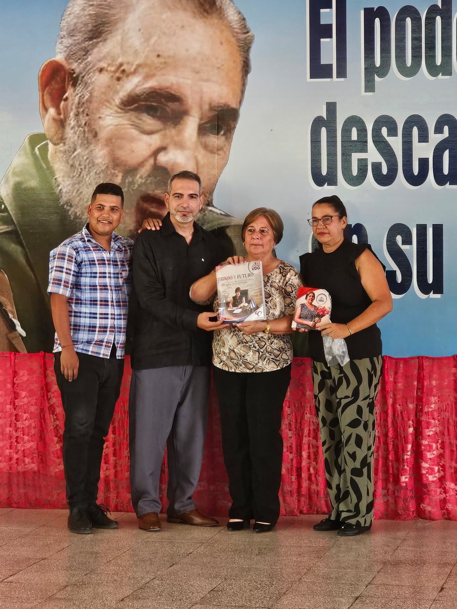 Universidad_UDG's tweet photo. Por tus 14 años de entrega sin reservas, por tu valentía en tiempos difíciles, por tu mirada limpia de cubana, granmense y patriota. 🇨🇺

Más información 👇 

https://t.co/2wHUcbbbpy https://t.co/YqiOHN31ZN