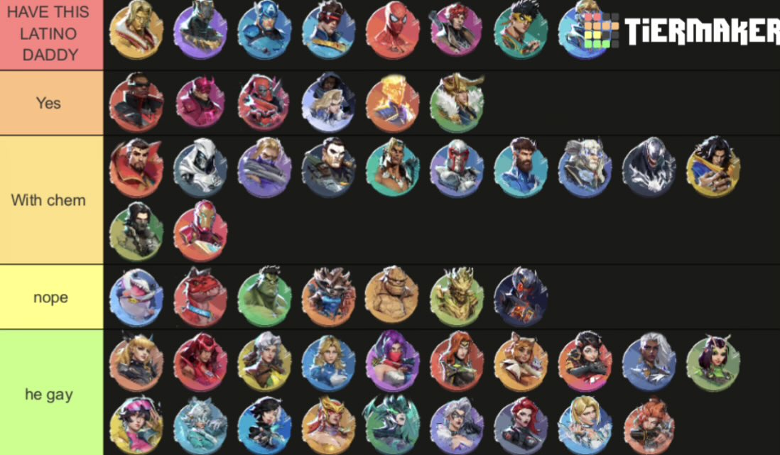soyeldiablox's tweet photo. / shipping  tier  list  so  if  your  muse  is  at  the  top  you  better  get  to  my  dms  NAWR https://t.co/qCwcM0b6HH