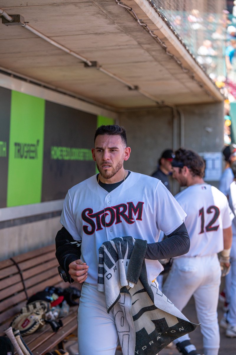 Storm_Baseball's tweet photo. Joe Musgrove's Final Line:

2.2 IP
2 H
3 SO
1 ER https://t.co/QQUTLXM7iC