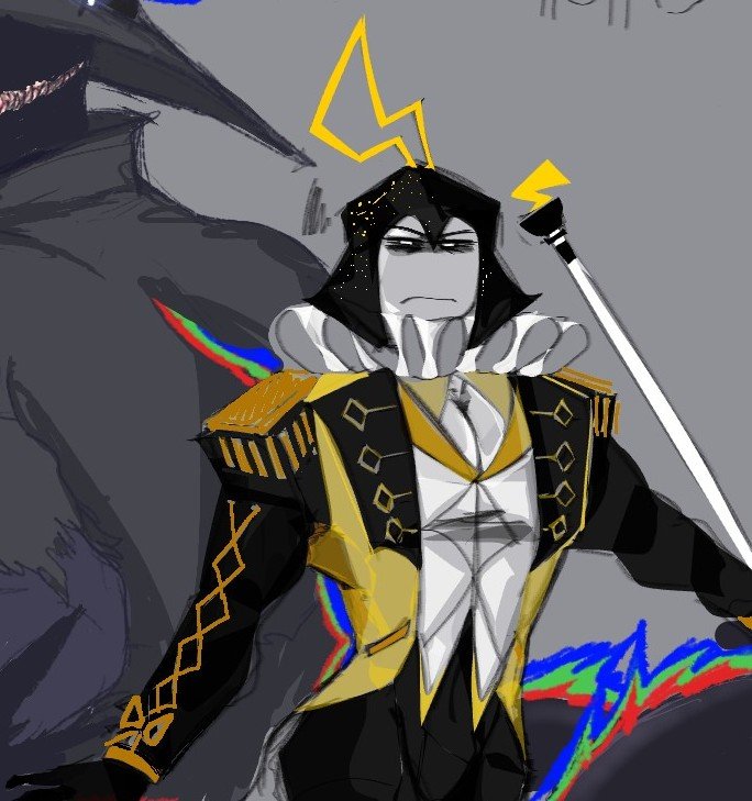 Samuffffuuu25's tweet photo. Doodles of #ringmaster I like them, oh and #DevilsGambit #Forsaken https://t.co/Ue0nUcuNR2
