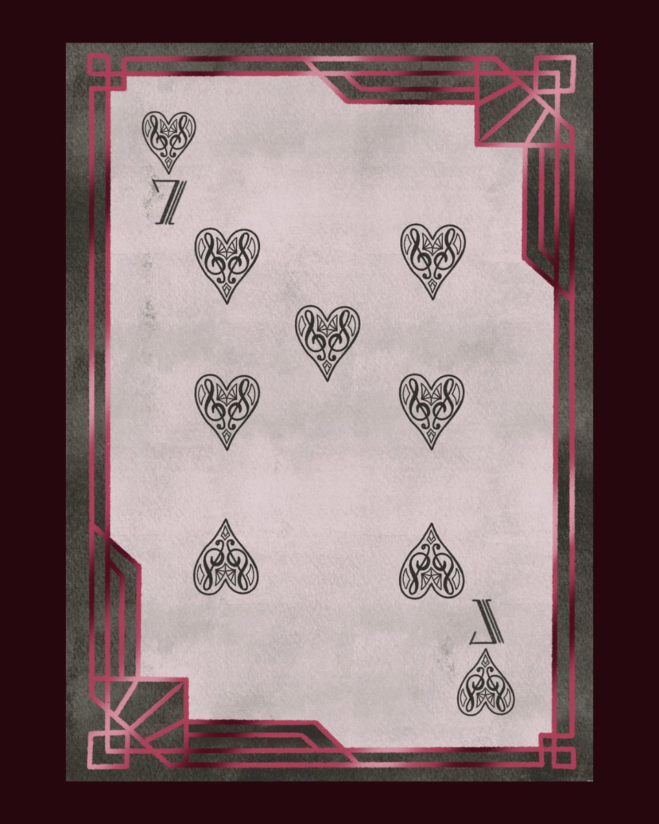 HannahReeStudio's tweet photo. 7 of Hearts https://t.co/0sOvMbxWyO