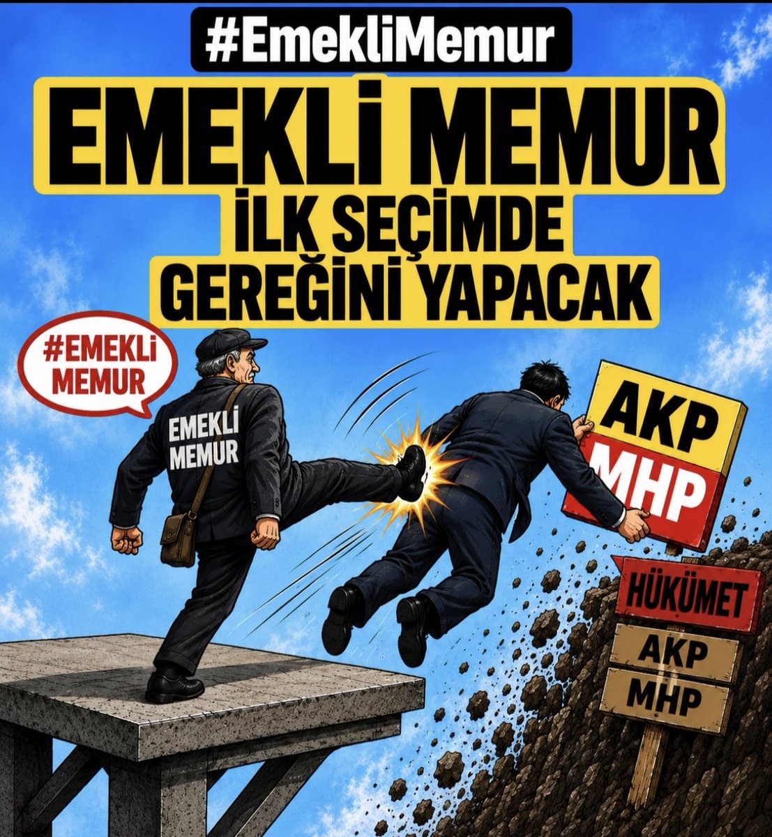 YKSELMEK6's tweet photo. ADINDA ADALET OLAN PARTİDEN Memur Emeklisine 39 AYDIR Adalet YOK

#MemurEmeklisineAdalet YOK
#EmekliMemur
GELSİN SANDIK. 
@RTErdogan @tcbestepe
@Akparti @AKPartiTBMMGrup
@eczozgurozel @yenipartiyiz
@dbdevletbahceli @MHP_Bilgi @MhpTbmmGrubu @MDervisogluTR @iyiparti @iyipartitbmm https://t.co/NTFjVvmRTx