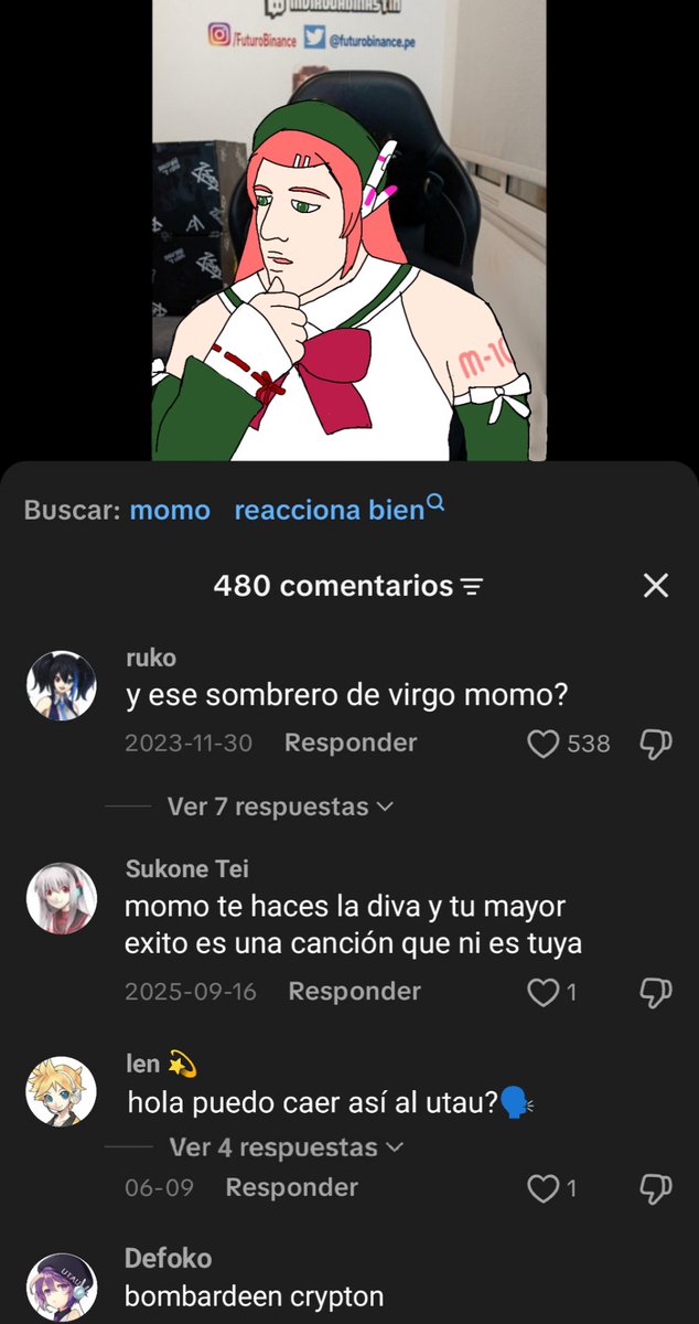 ratotwitt33's tweet photo. 🎤-"Estuviste cerca de debutar en un concierto?"
-Momo: "mmh... Casi" 🗣️ https://t.co/yZgVHl9wTa