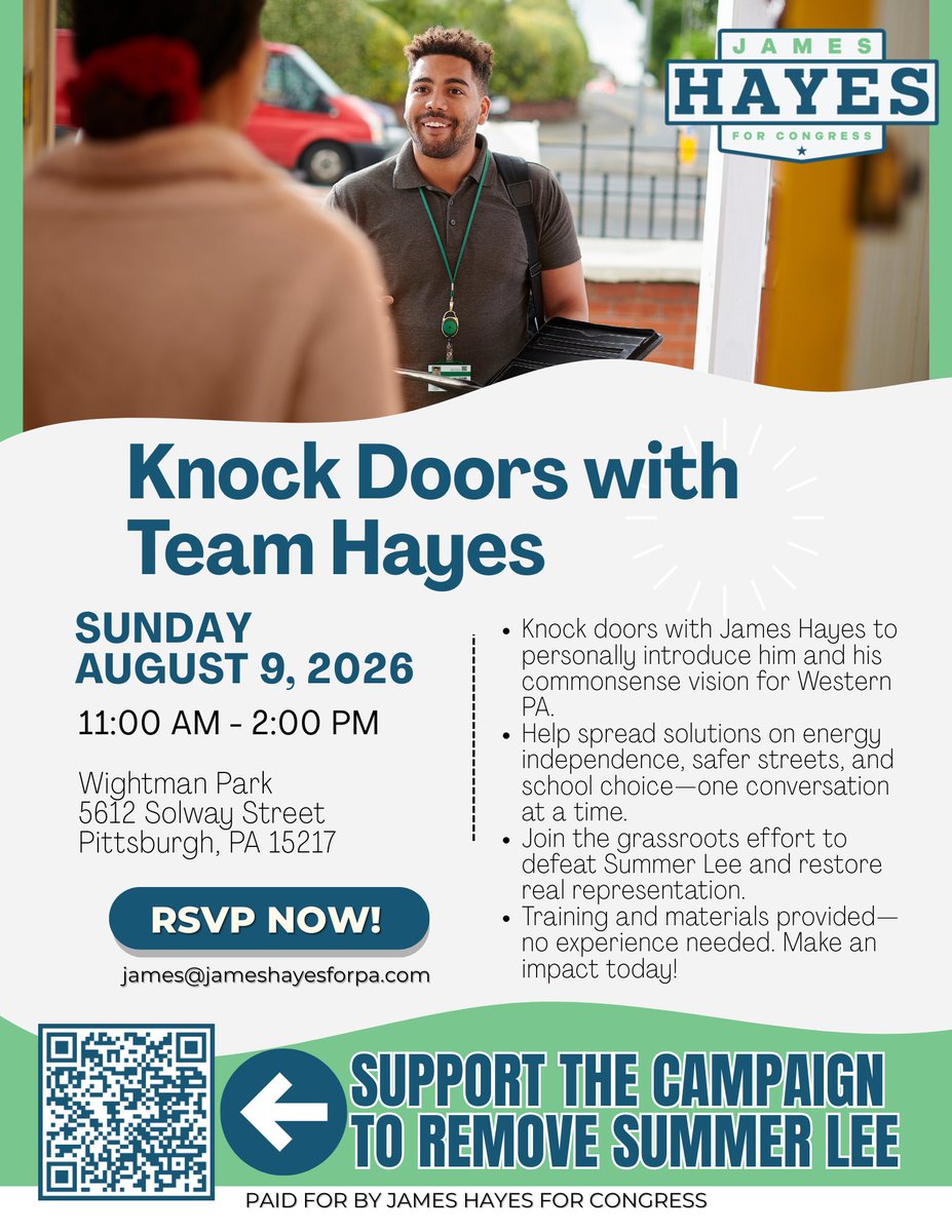 JamesHayesforPA tweet picture