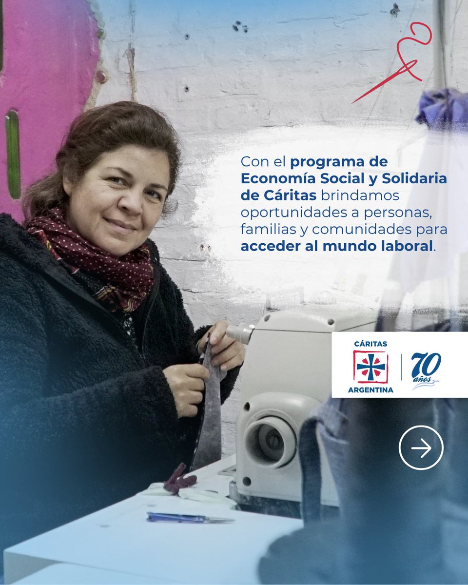 CaritasAR's tweet photo. Cada oportunidad de aprender un oficio, acceder a un empleo o emprender un proyecto es un paso hacia una vida más digna.

En Cáritas trabajamos junto a personas y comunidades para generar oportunidades de formación, inclusión laboral y desarrollo, apostando siempre al crecimiento de todos.

⛏️ Conocé más en https://t.co/50EPPuwdbi

#SomosCaritasArg