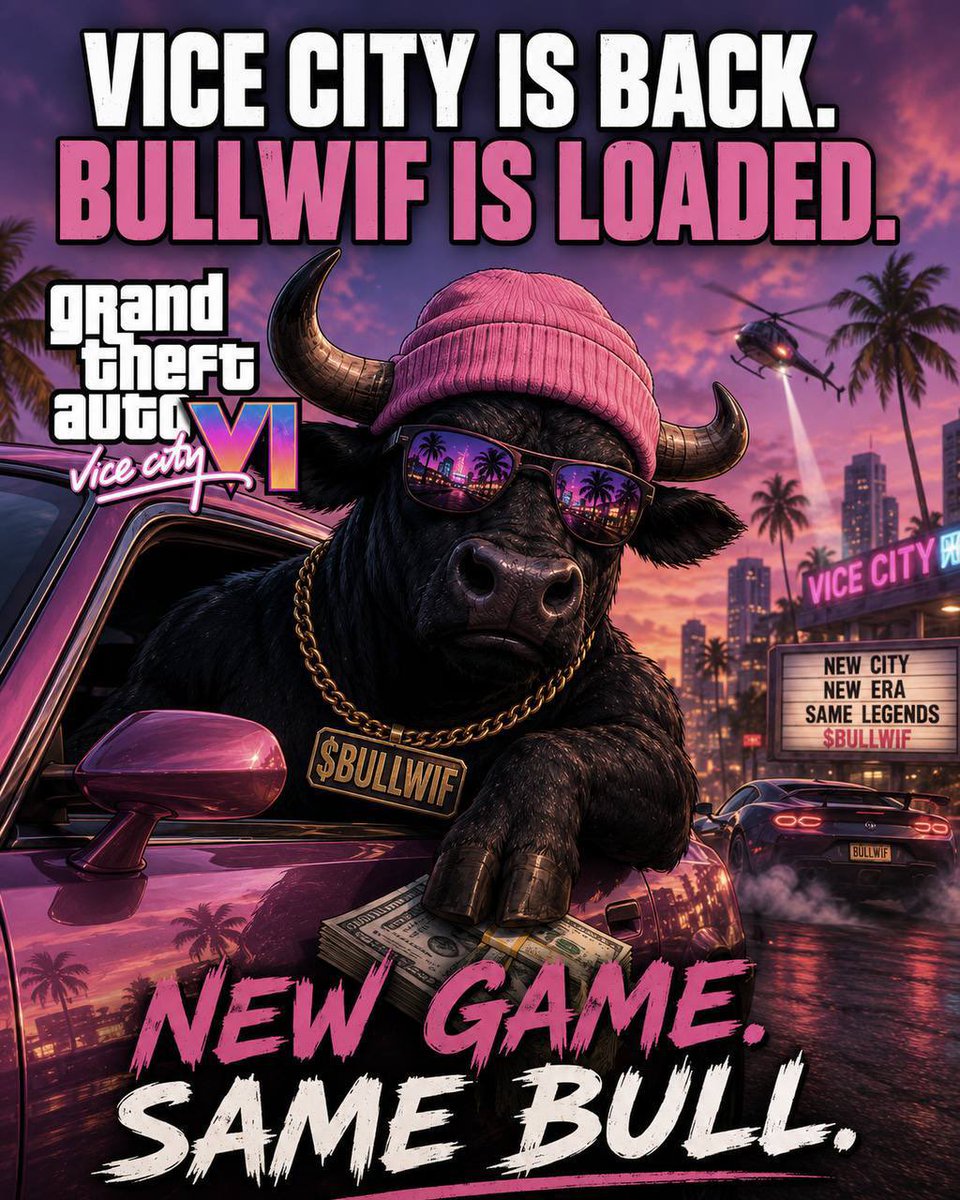 thedavidevolves's tweet photo. @shahh @Pumpfun the 5★ crew is tapping in ⭐🩷

$BULLWIF
Don’t bark. Charge. 🐂🚀 https://t.co/x9s0RwAFRm