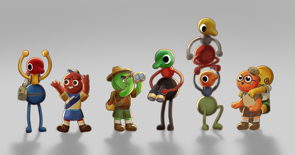 braaiboet's tweet photo. Big Walk x Peak MASHUP

Big Walk is my most anticipated game of this year and it release TODAY😃! Been waiting for it since 2023, can't wait to play! Here's some art of the pairing. https://t.co/ikKN3sOzHS