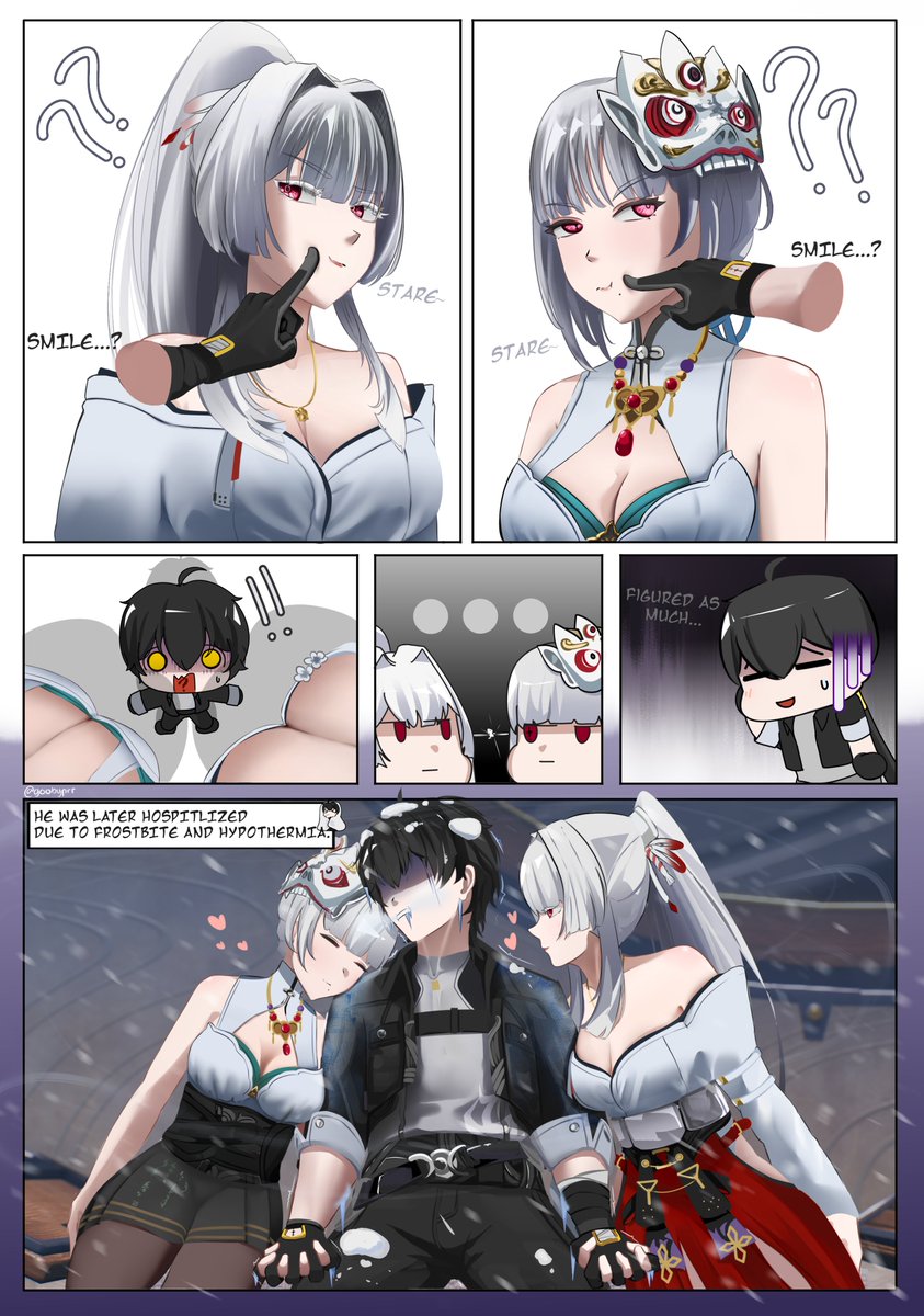 goobyprr's tweet photo. "A small price to make them smile."

#WutheringWaves #Wuwa #hiyuki #sanhua https://t.co/z4FN1Djbvj