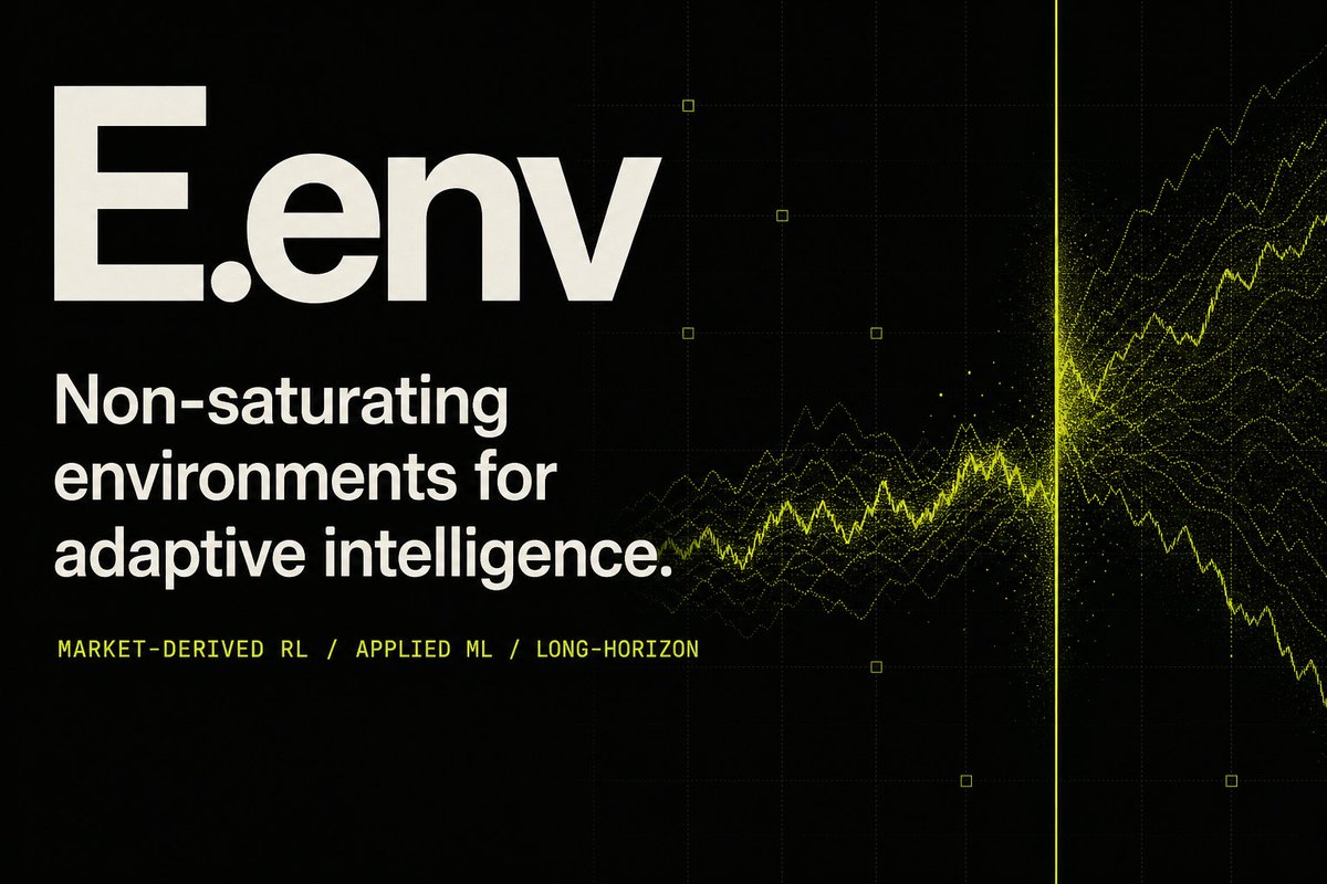 nomadvps's tweet photo. Launch HN: EdotEnv (YC S26) – Quant Trading RL Envs to Teach LLMs Research · via HN Frontpage · #TechNews https://t.co/uBk5zIraZC