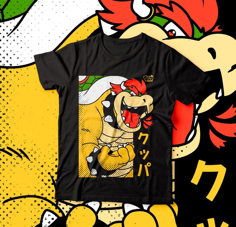 gabshiba's tweet photo. ✨✨The Bowser-tastic t-shirt is now available at the GAB SHIBA store! International shipping available!!!✨✨

https://t.co/Fkgv76ei5R https://t.co/eCfSjyVJls