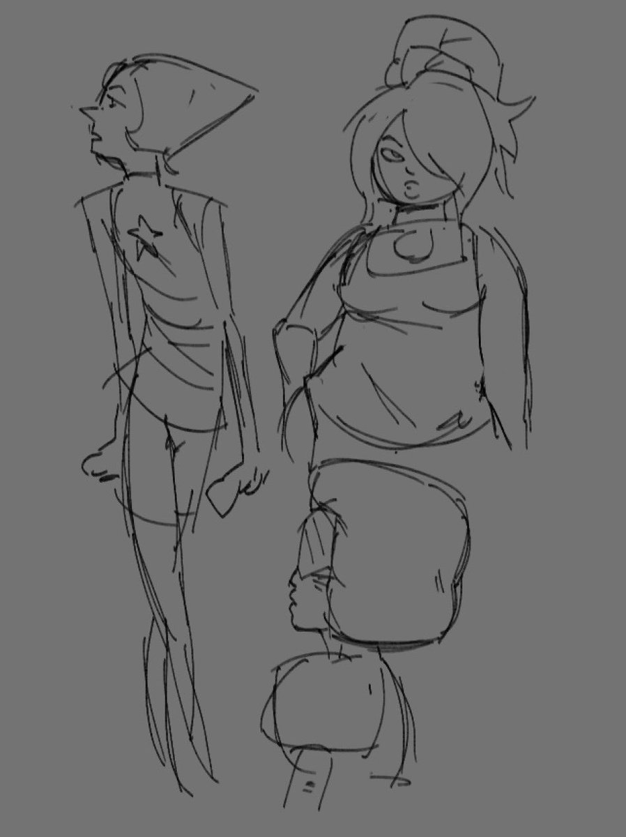 needohhhh's tweet photo. a sadie as promised and some more random doodles that won’t get their own post 

#stevenuniverse https://t.co/r64lSjsrzk