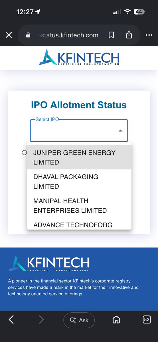 banna_686's tweet photo. No update of Mv Electrosytem ipo till now

12:29 Am https://t.co/o6MmFKr0Xk