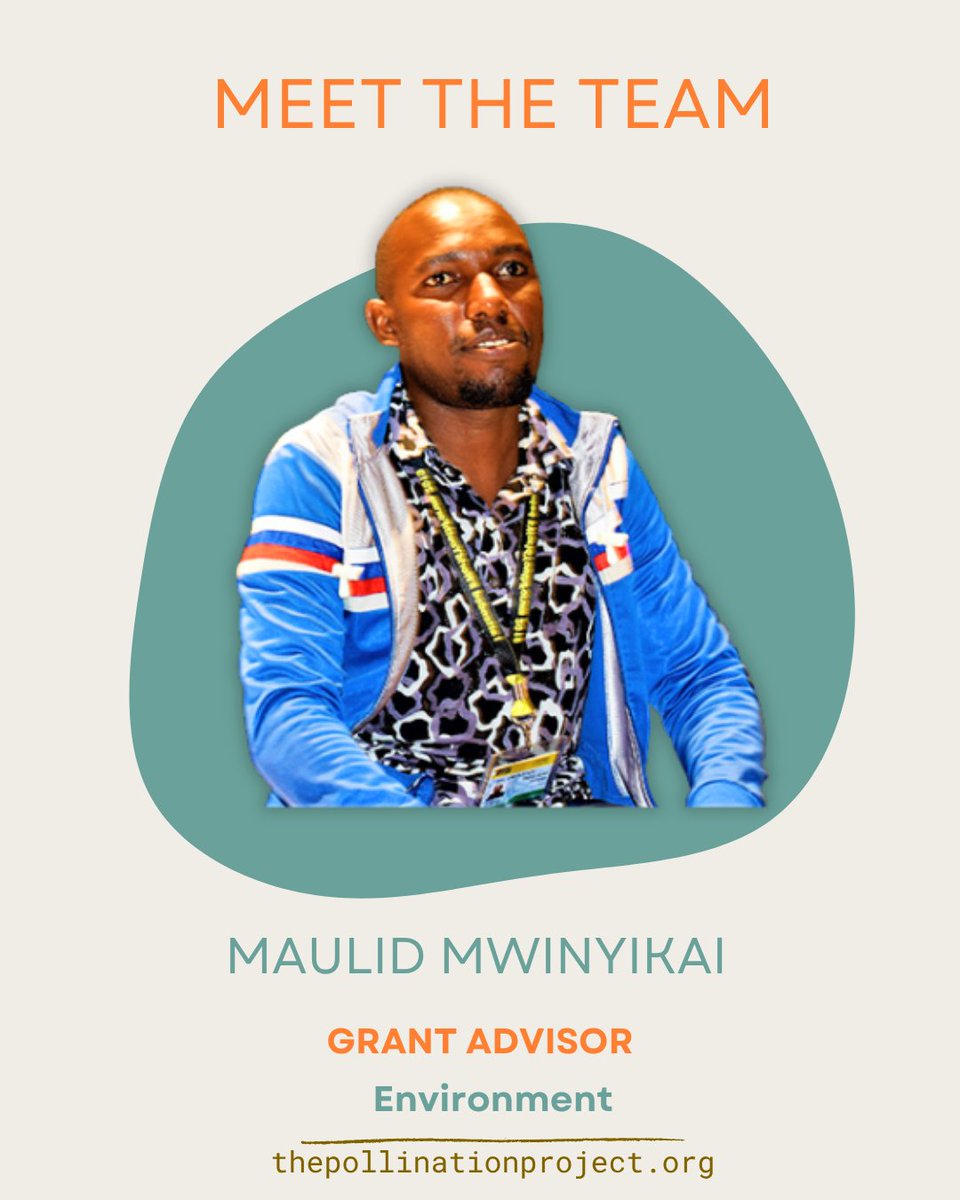 Pollinationproj's tweet photo. Meet Maulid Mwinyikai, Grant Advisor for East Africa, based in Mombasa, #Kenya. From peer educator to theatre actor to founder of Kishoka Youth Organization, he's spent his career mobilizing youth around art, environment, and community change. 
#grantadvisor https://t.co/K7y3xkdM66