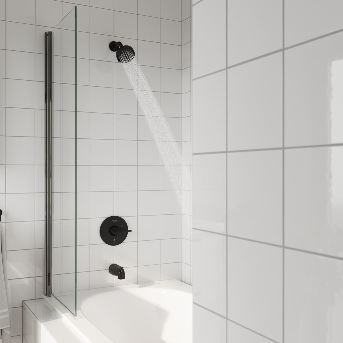 PfisterFaucets's tweet photo. Our Framework Series tub &amp; shower trim delivers bold design and trusted performance for a complete bath upgrade.

Get yours today: https://t.co/D0eNk6Sza3

#bathupgrade #showerfixtures #frameworkseries https://t.co/W6YxVF5TwP