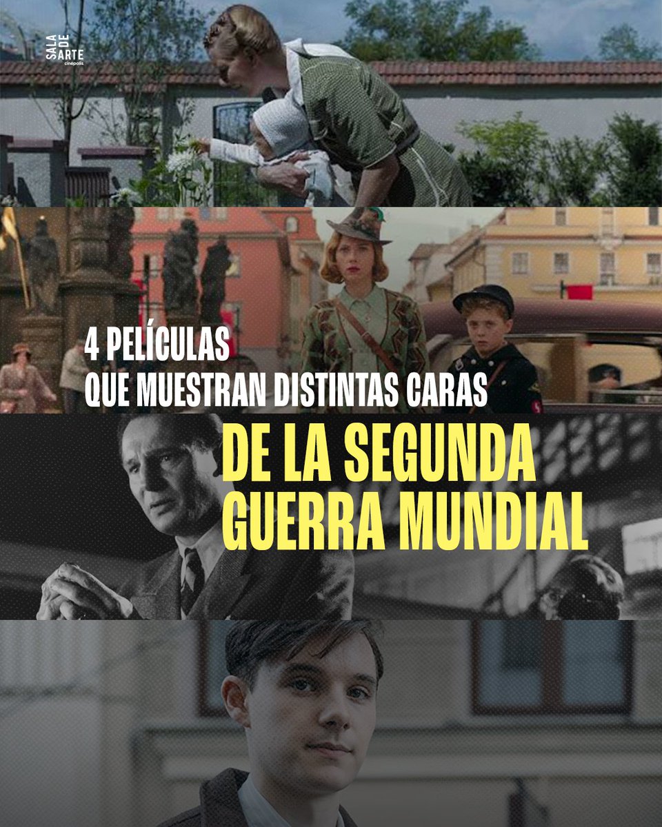 Cinepolis's tweet photo. La #2GM dejó incontables historias... y #VerdadYTraición es una de las más sorprendentes. 😲🥹 Vívela en su estreno este jueves en @SaladeArtecine. 🎬🔥 https://t.co/v7tg45b4Xu
