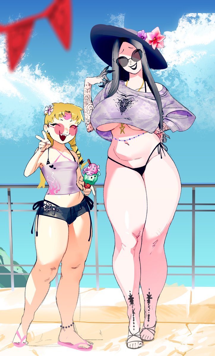 eromamgasemsei3's tweet photo. Cindy takes the witch from the woods out for a nice day enjoying the beach and serving cunt https://t.co/RSgvLQgtp4