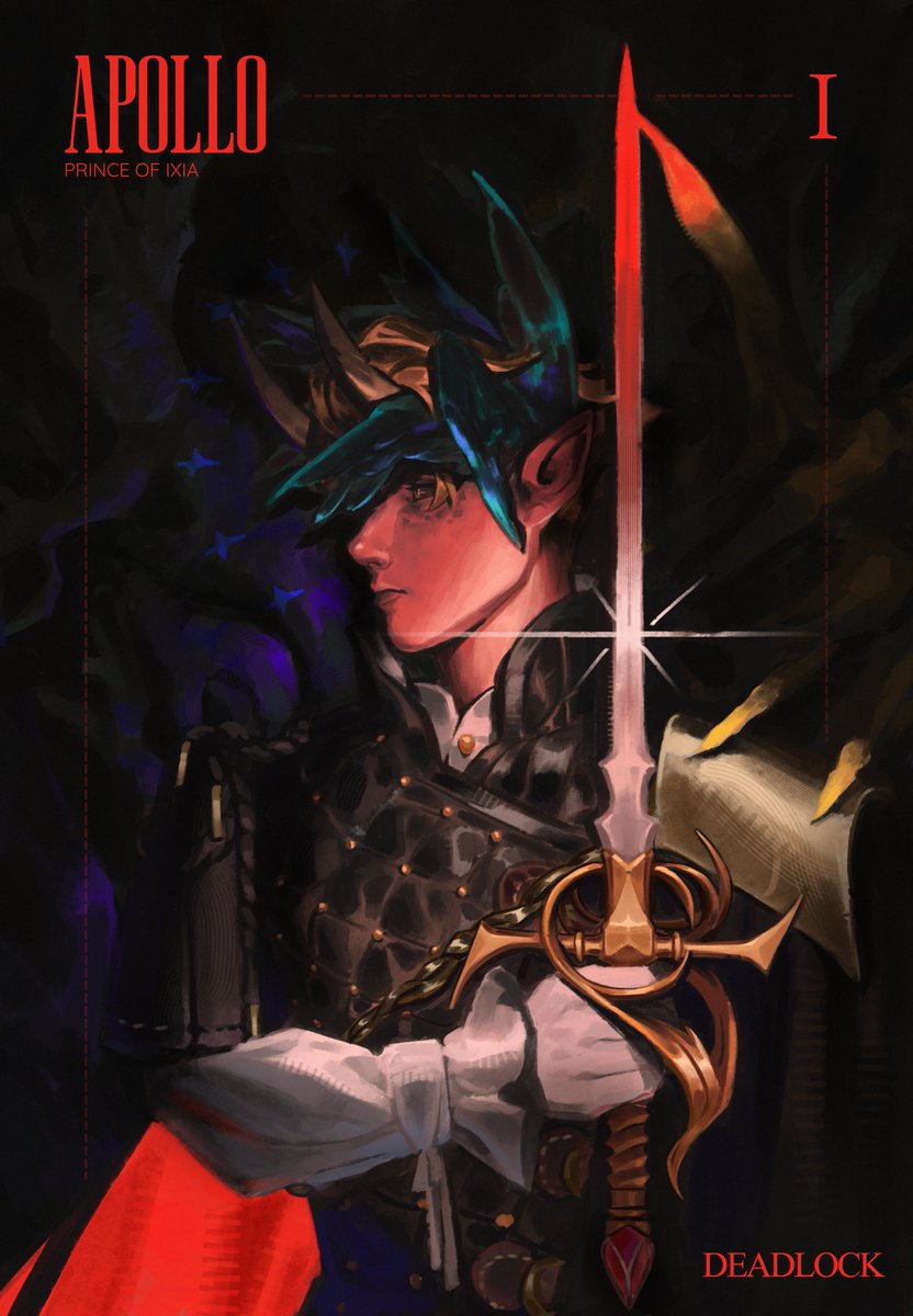 solleiiaa's tweet photo. First fan-art done! Prince of Ixia ❤ #Apollo #Deadlock https://t.co/GOcTtw2LMm