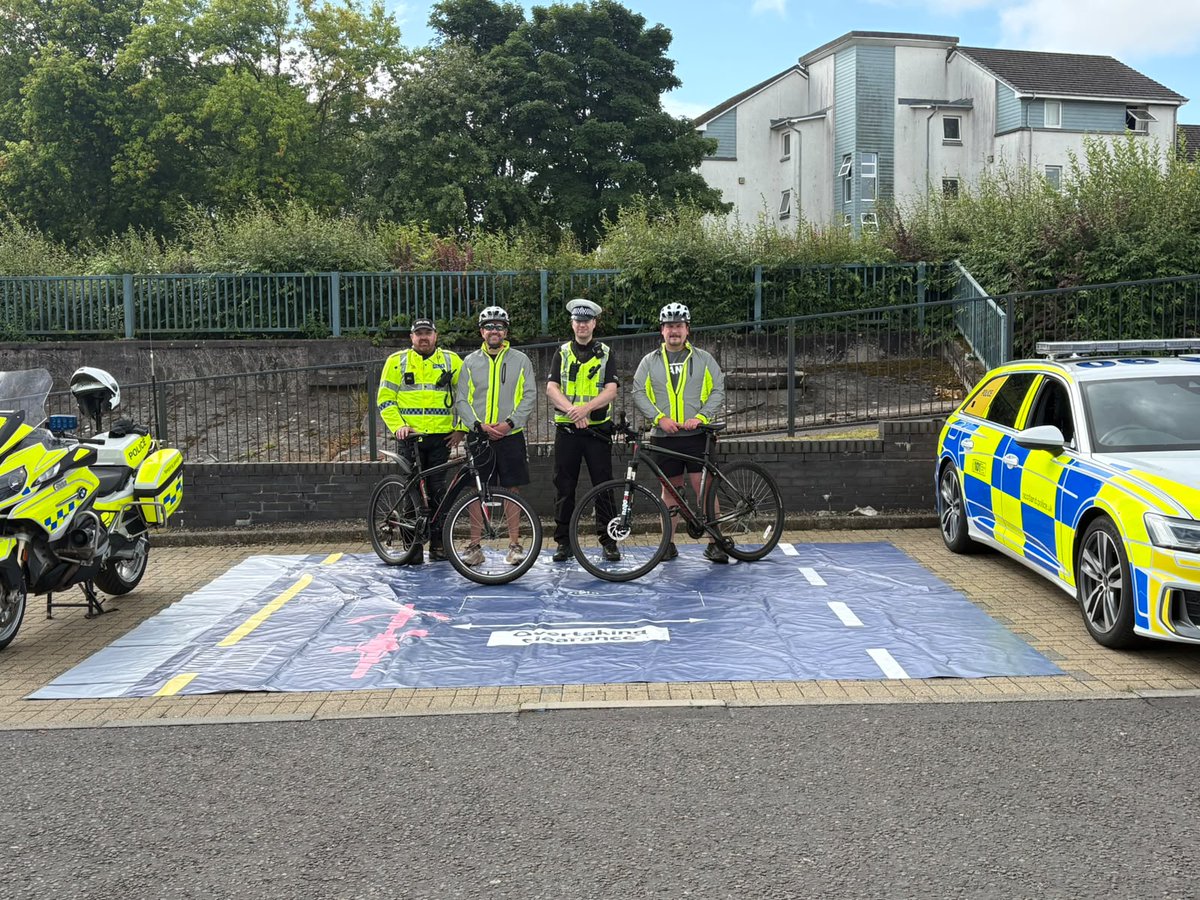 PSOSRoads's tweet photo. #FifeRP along with community officers from @PSOSGlenrothes carried out an Operation Close Pass deployment.
The operation focused on improving road safety for vulnerable road users such as cyclists by actively targeting motorists who overtake dangerously.
#OpClosePass https://t.co/xbo4JGz45b