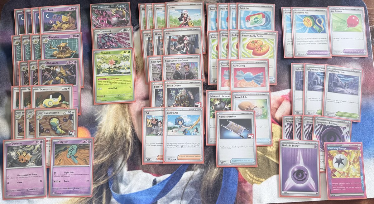 TanTanTcg's tweet photo. 4th/16 at locals last week with Alakazam

Matchups:
Mega Dragonite/Mega Starmie WW
Alakazam/Dundunsparce T
Polteageist/Teal Mask Ogerpon WLW
Festival Lead LWL https://t.co/jghxh97ast