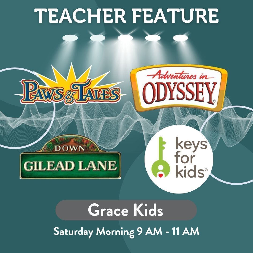 RadiobyGrace's tweet photo. Grace Kids is a special block of programming that airs Sat. mornings from 9-11 AM Central. These are shows designed to entertain as well as teach truths from the bible to help kids know Jesus & build their faith. #radiobygrace #gracekids #worship #keysforkids #insightforliving https://t.co/UmAPH7FqRB