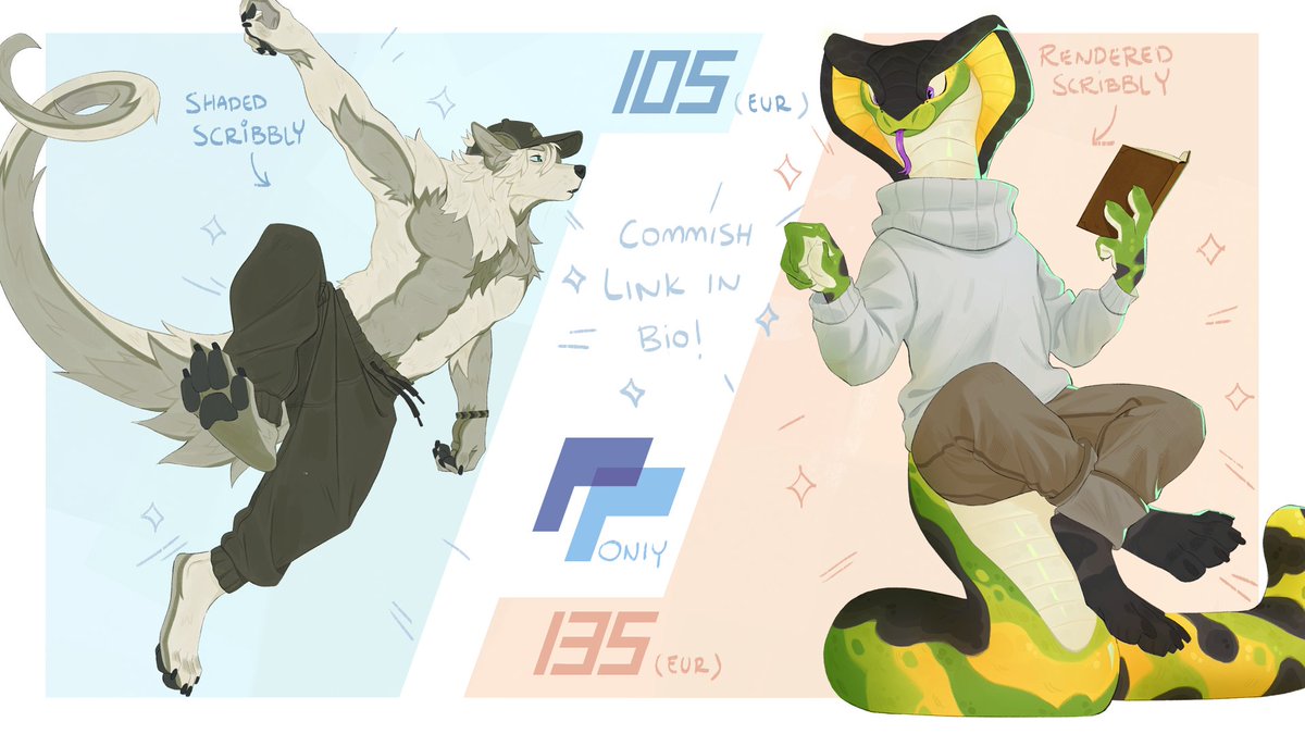 RobotToast's tweet photo. Hey, it's a price sheet for commishes! https://t.co/kFMJTmLzvz