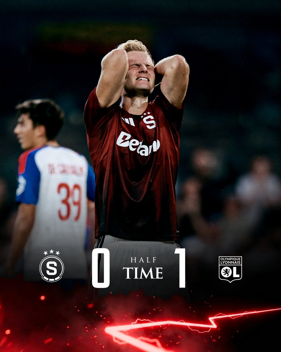 UlkePuan's tweet photo. Prag’da İlk Yarı Tamamlandı

Turu geçmesi halinde Fenerbahçe’nin rakibini belirleyecek olan karşılaşmada ilk yarıda Lyon’un 1-0 üstünlüğü var.

Sparta Prag son 20 yılda sadece bir kez Şampiyonlar Ligi’nde yer alabildi.

Sizce Çekler turu geçebilir mi?

#spartaprag #lyon https://t.co/WGVtzJ1E3w
