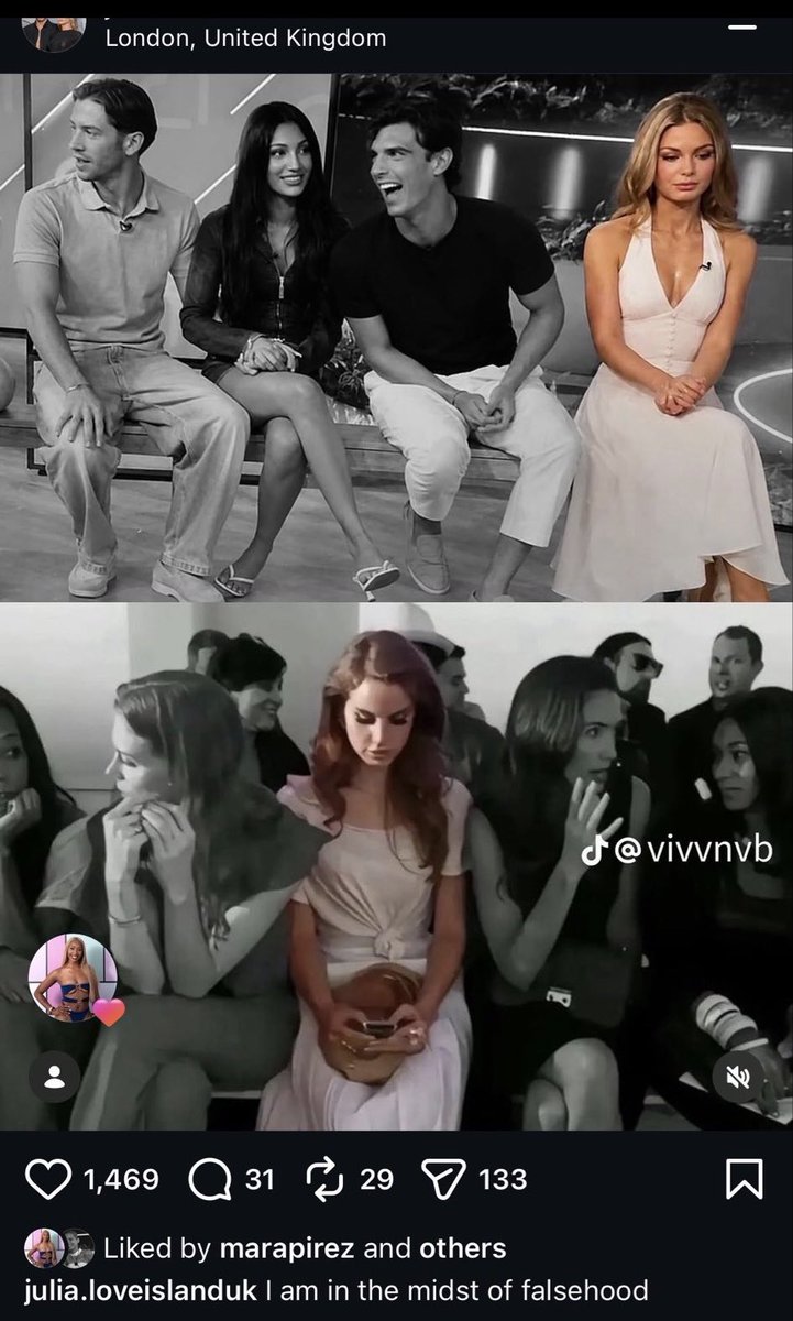 yearnalist's tweet photo. Is Mara actually okay? Implying everyone but Julia is fake… meanwhile ‘opinionated’ Julia is begging for a date and an instagram like and then publicly commending Lorenzo when he finally gives in? 

#loveisland #loveislanduk https://t.co/Vun0ERAcfb