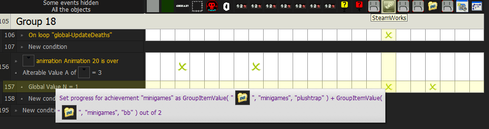 GotyRase268's tweet photo. In the code of the console ports of the classic FNAF saga, Steam's extension used for stuff like achievements was found. This implies that at some point Clickteam planned to release the ports with its improvements in Steam but for some reason it ultimately didn't happen. https://t.co/eeBvgBmDco