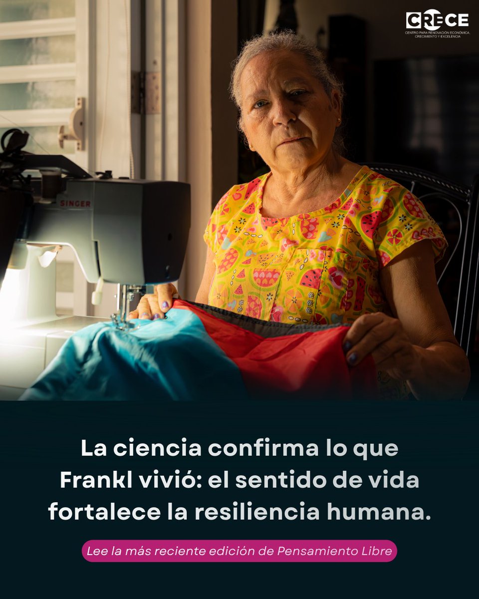 centrocrece's tweet photo. Las personas con mayor sentido de propósito reportan menos ansiedad y depresión, y más resiliencia. Reseña de "El hombre en búsqueda de sentido" de Viktor Frankl: sus ideas de hace 80 años conectadas con investigación reciente sobre bienestar psicológico:
https://t.co/Yep0hhdN5b https://t.co/cGGrpNk03Y