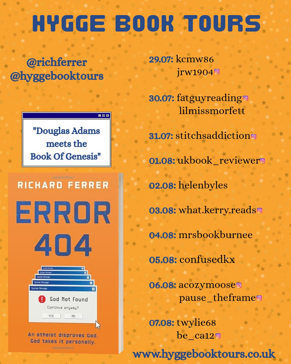 hyggebooktours's tweet photo. Another wonderful post for @richferrer today! Tomorrow @confusedkx joins us 🎊
#hyggebooktours #hygge #booktours #booktourorganiser #bookbloggers #bookstagram #authorpromo #supportingauthors #bookpromotion https://t.co/CcrcnCIlWs