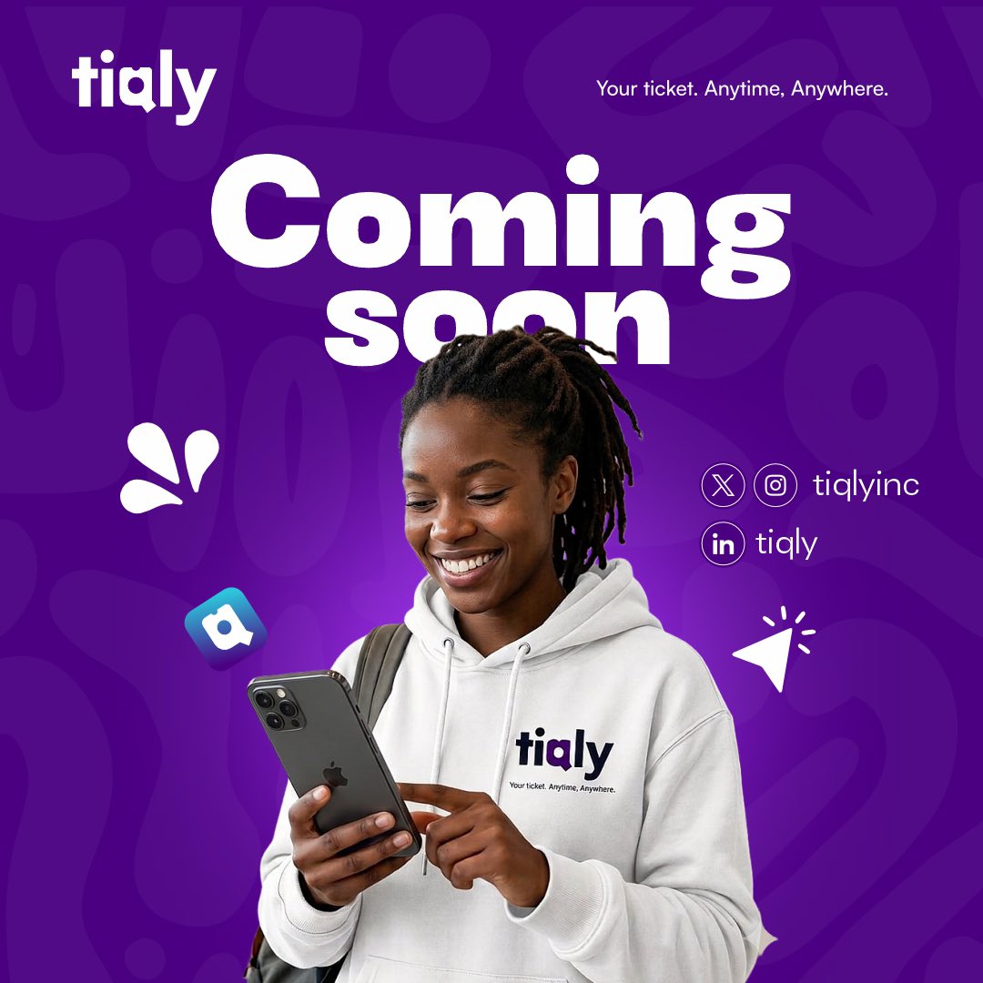 tiqlyinc's tweet photo. The future of event experiences is almost here. 🎟️
One platform. Endless possibilities.

Coming soon. Stay close. 👀

#Tiqly 
#ComingSoon 
#EventCreators #EventManagement https://t.co/KqP2nxuixe